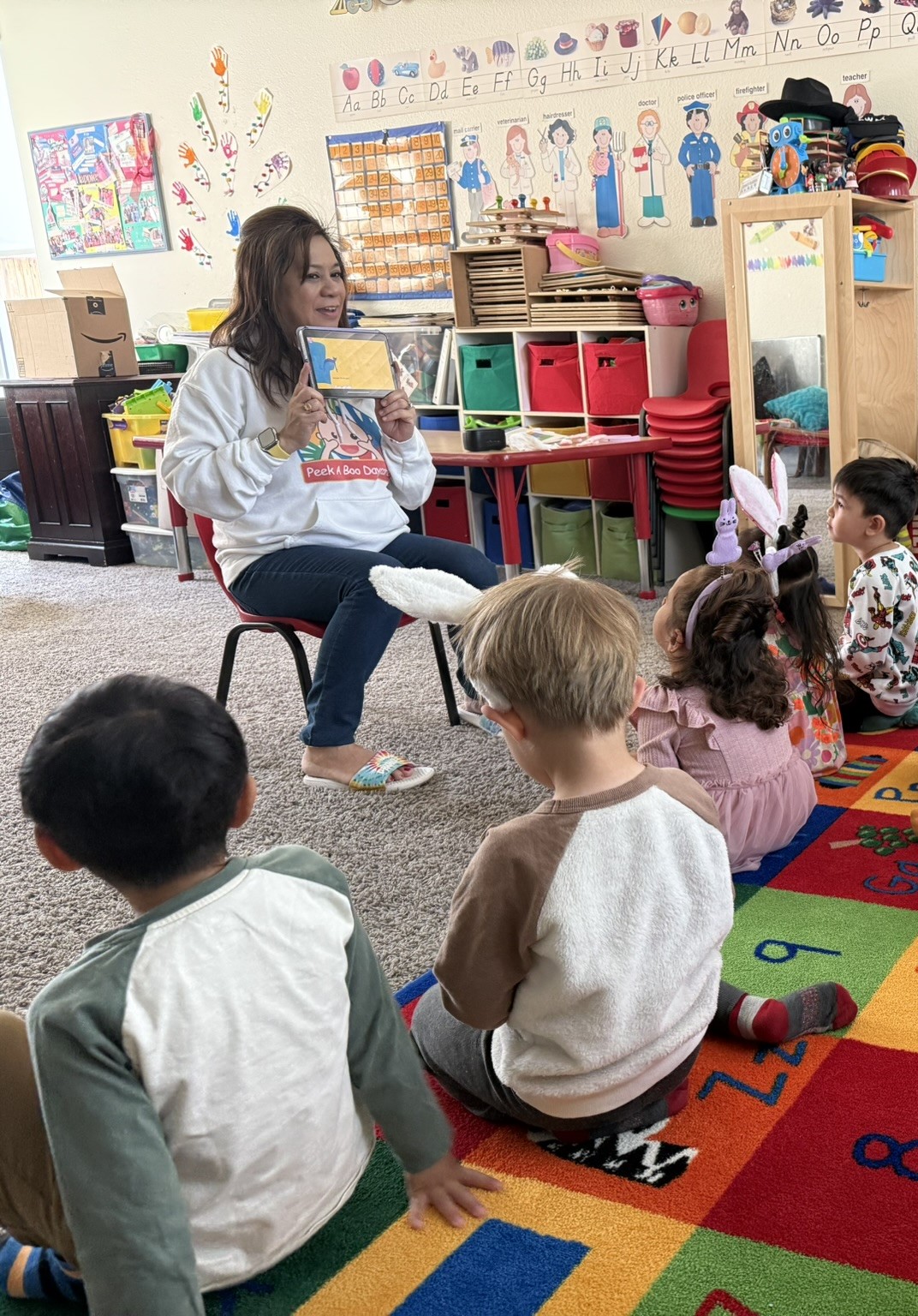 Children learning together
